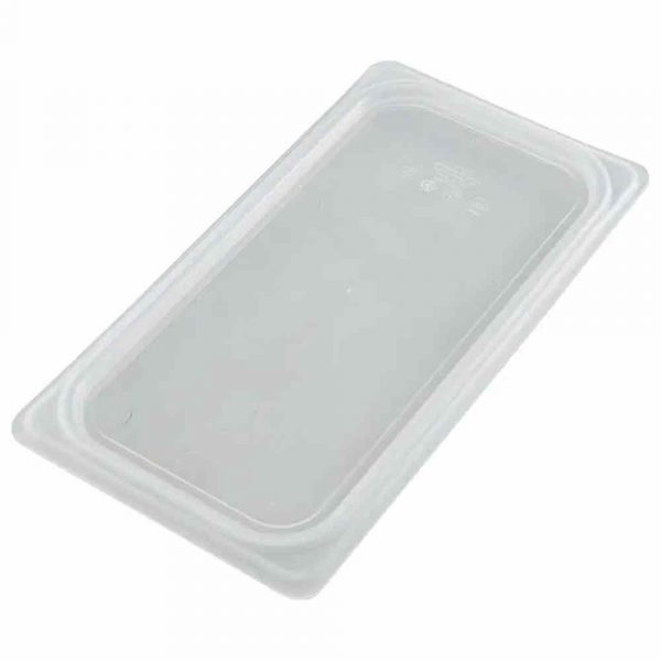 Premium GN 1/4 Cambers Lid with Seal - Securely store food with this durable and reliable product. Perfect for commercial kitchens.