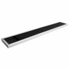 Premium 61cm Rubber Bar Mat with Stainless Frame - Durable and Stylish Beverage Mat for Bars and Restaurants