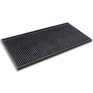 Premium PRETO DRUNK BAR MAT 30X15CM for stylish home bars, durable and non-slip design to elevate your cocktail game