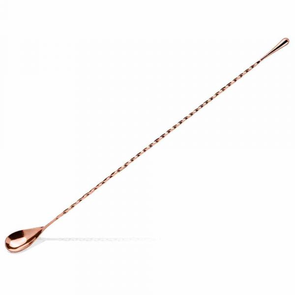Premium 40cm Copper Lumian Teardrop Spoon for Stylish Serving - Elegant and Durable Kitchen Utensil for Home Cooks