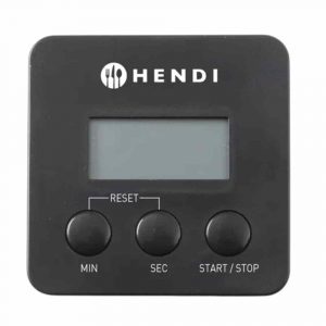 Efficient digital kitchen timer with magnetic clip, 20x67x67mm in size, simplifying cooking tasks - a must-have kitchen accessory!