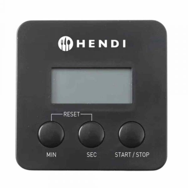 Efficient digital kitchen timer with magnetic clip, 20x67x67mm in size, simplifying cooking tasks - a must-have kitchen accessory!