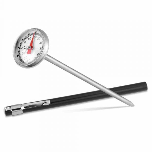 Pocket Thermometer with Protective Sleeve - Accurate Digital Temperature Reader for Precision Cooking and Baking