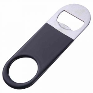 Premium 11cm Small Black Vinyl Bar Blade for Effortless Bottle Opening - Must-Have Bar Accessory - Shop Now!