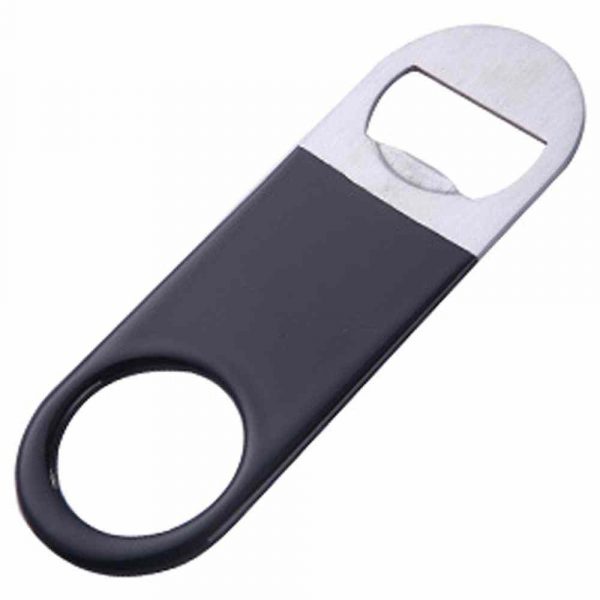 Premium 11cm Small Black Vinyl Bar Blade for Effortless Bottle Opening - Must-Have Bar Accessory - Shop Now!